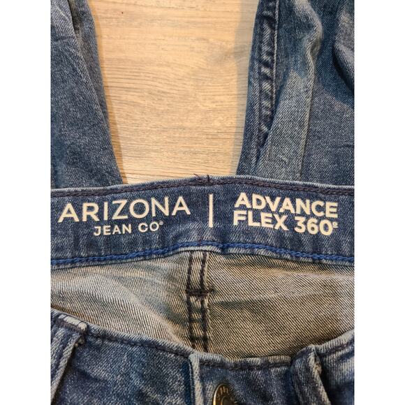 Arizona jean co size 14 regular boys advance flex 360 distressed jeans - Picture 5 of 7